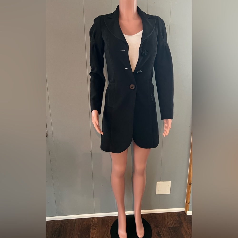 Vintage Miss Sixty wool blend made in Italy coat